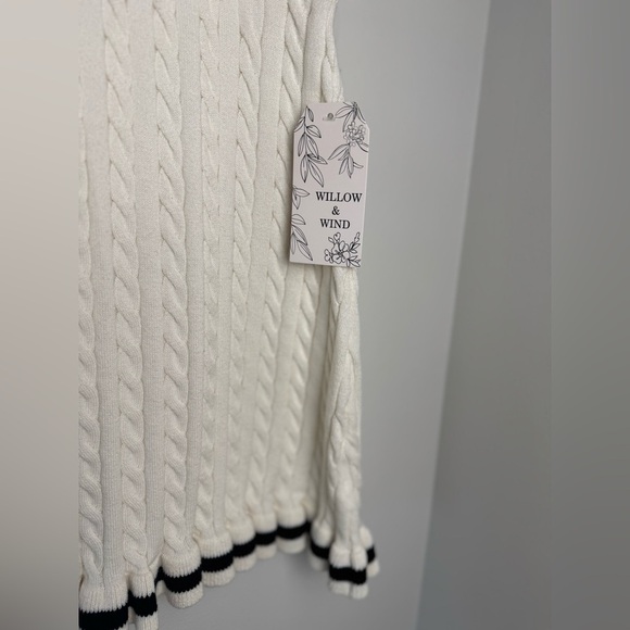 Willow Skater White Skirt Flounced Golf Tennis Party Size M NWT - Picture 5 of 7